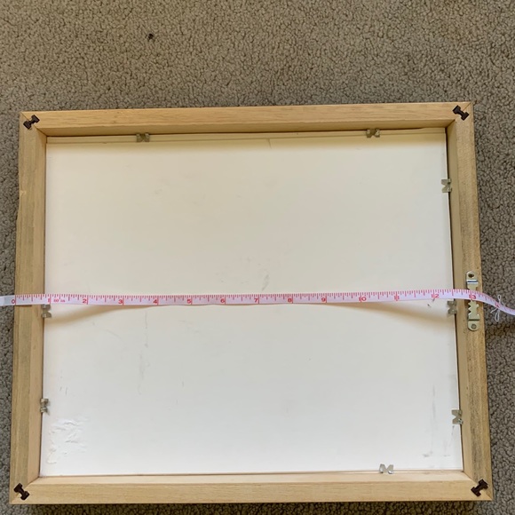 Vintage Embroidered Flower Picture Frame - Picture 5 of 5